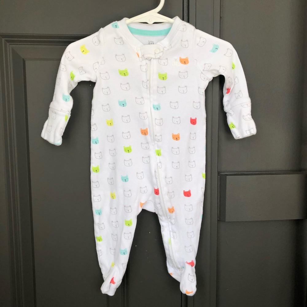 Baby Gap Bear Pajamas | 0-3 Months